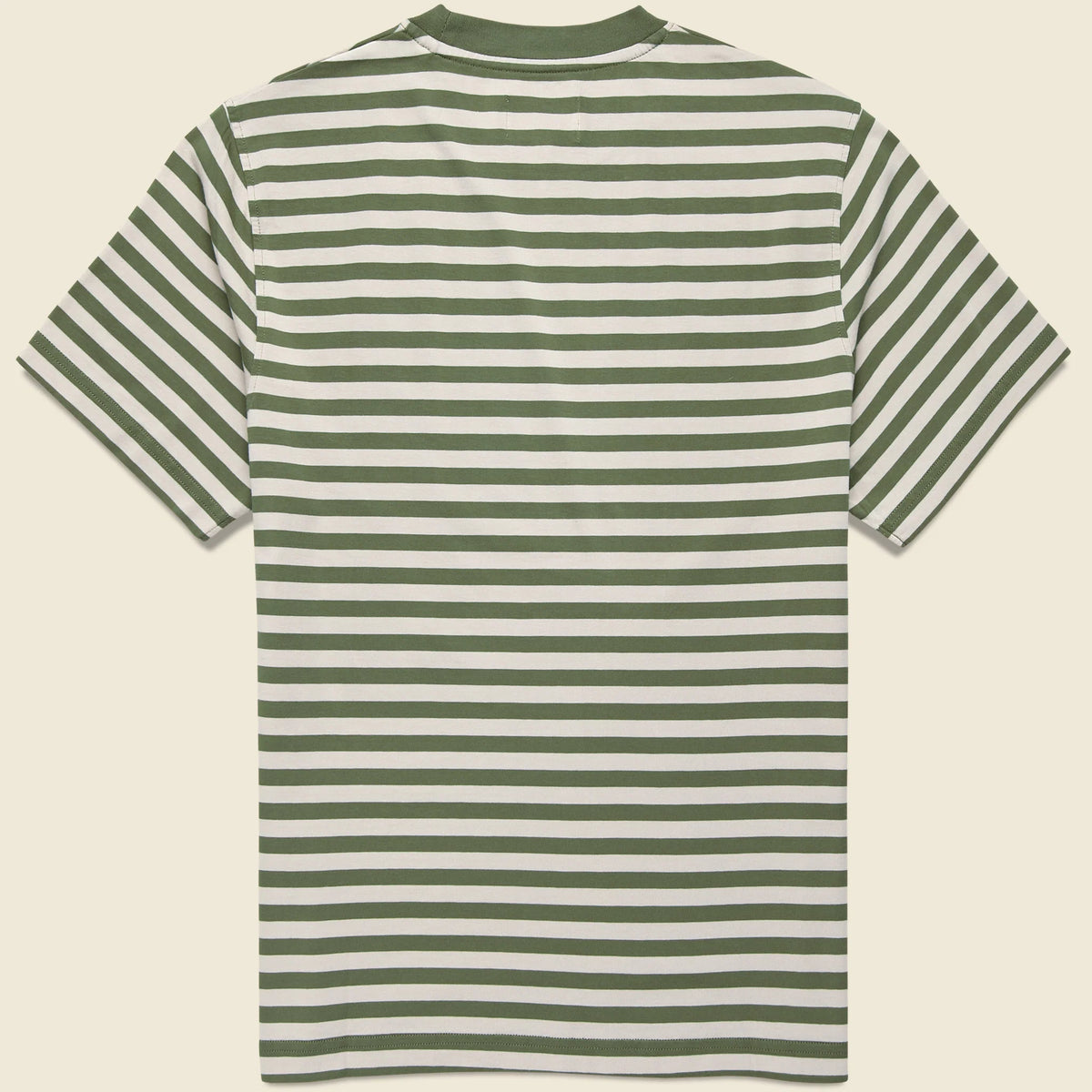 BRETON STRIPE SS T-SHIRT - L.E. & Chalk