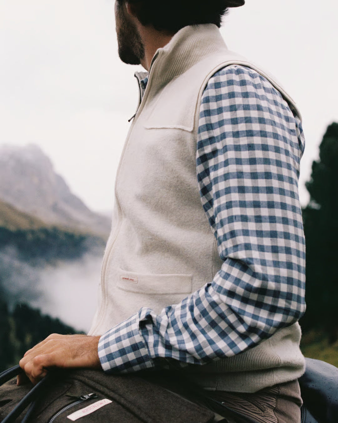 BOILED HUNTSMAN VEST