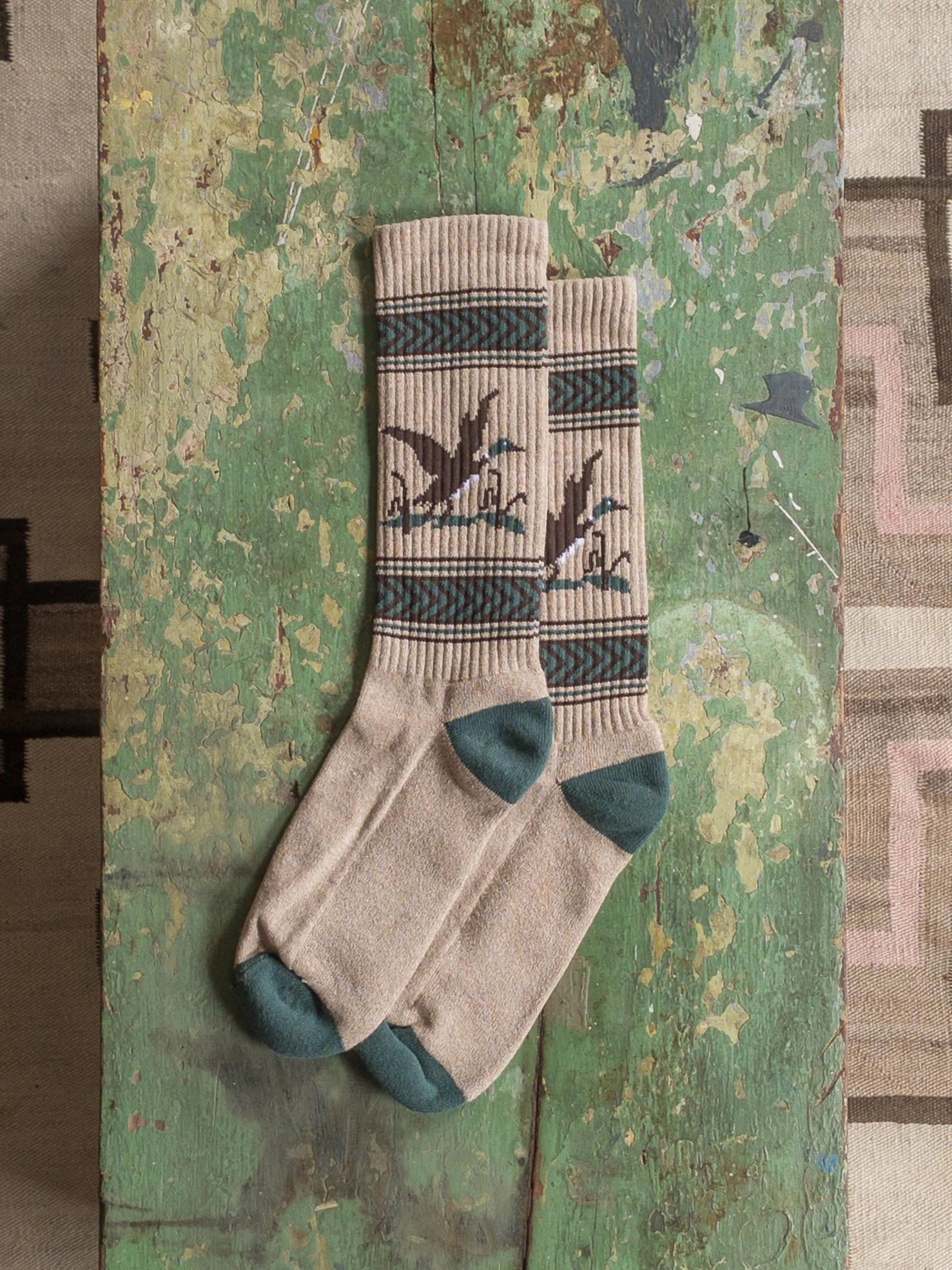 JACQUARD CAMP SOCKS