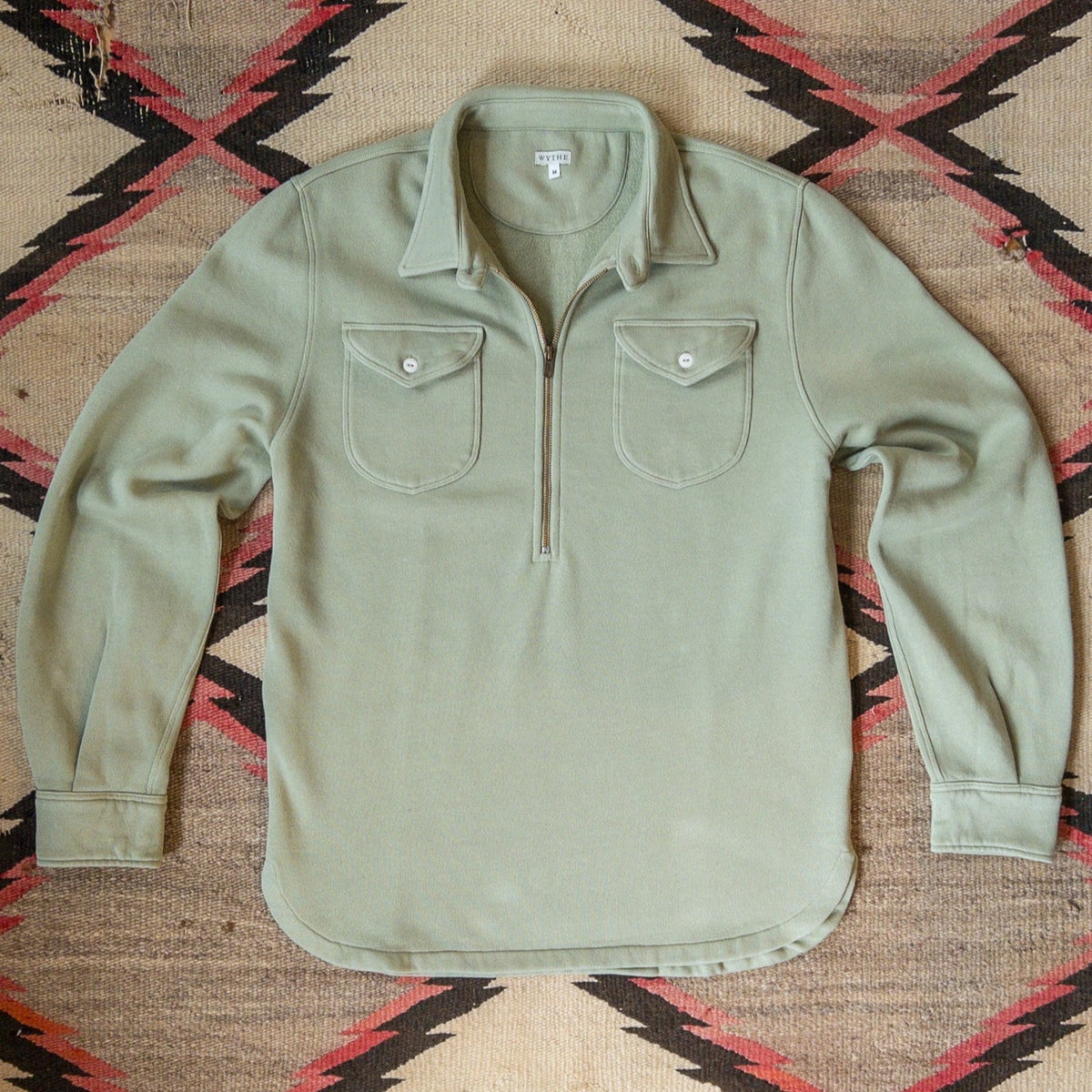 HALF ZIP SWEATSHIRT - L.E. & Chalk