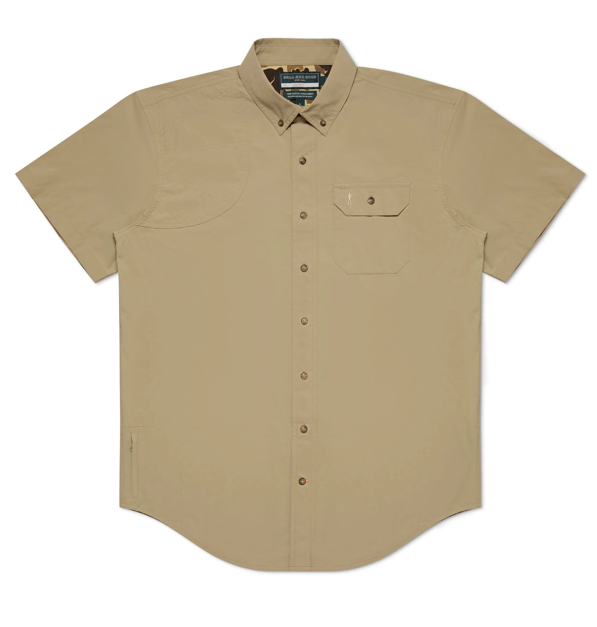 ACTIVE+FIELD SHIRT SS - L.E. & Chalk