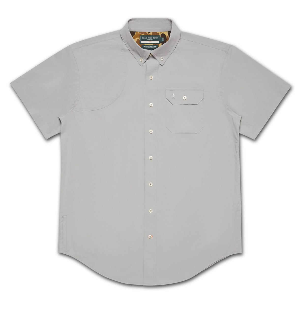 ACTIVE+FIELD SHIRT SS - L.E. & Chalk