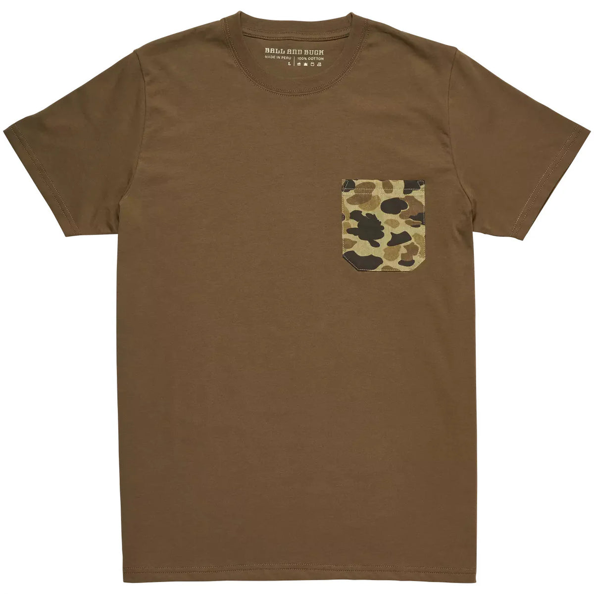 POCKET TEE - L.E. & Chalk