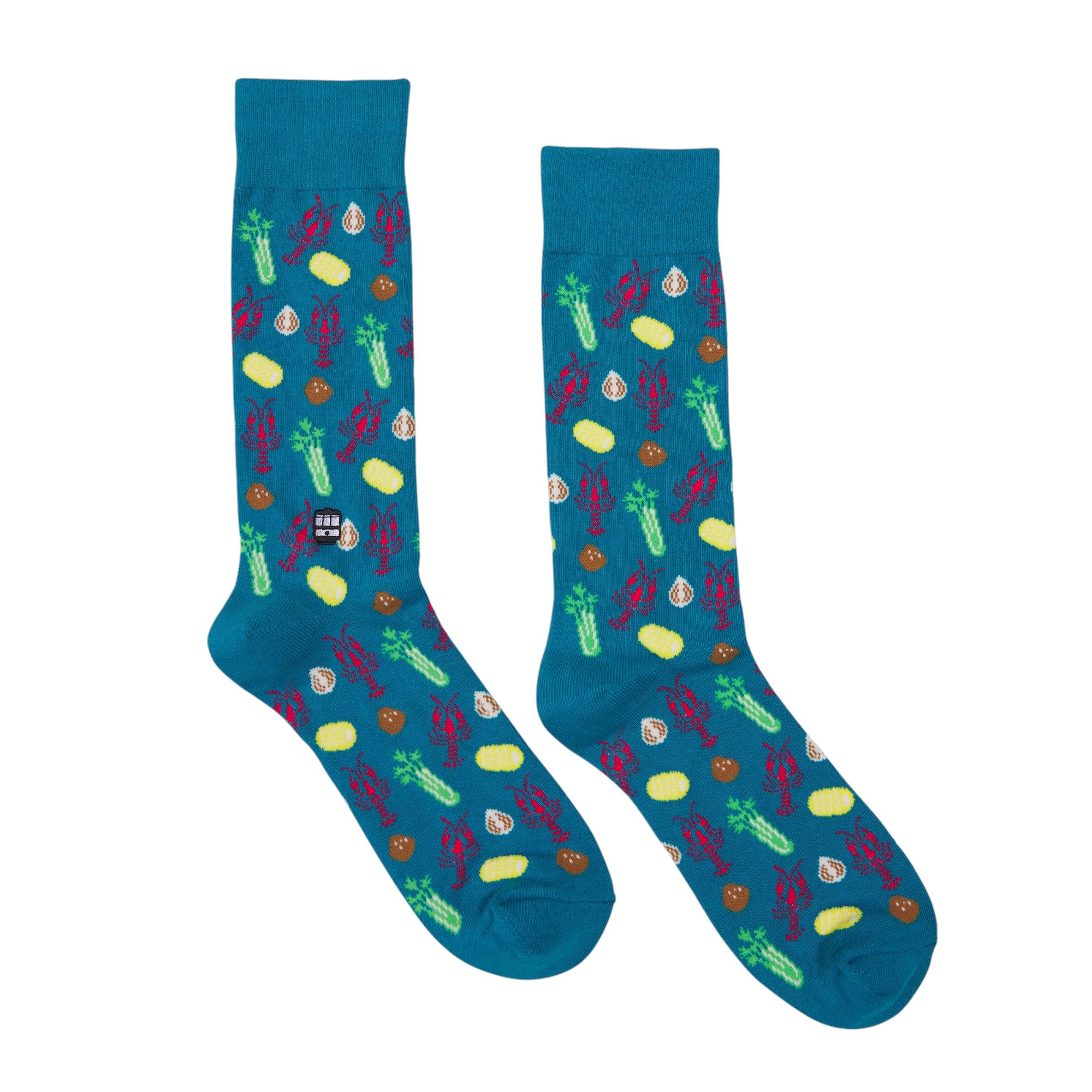 CRAWFISH BOIL SOCKS - L.E. & Chalk