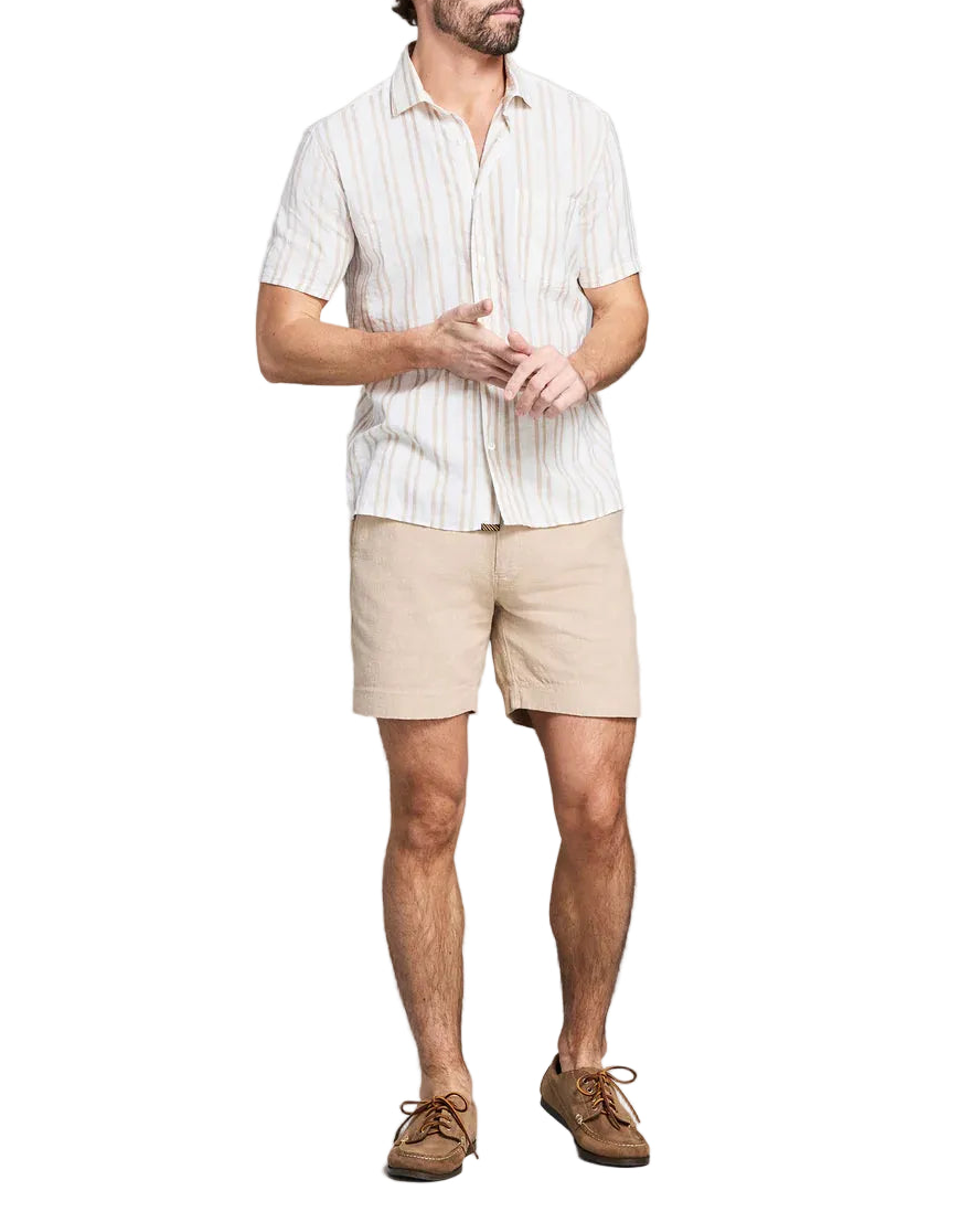 SS TEXTURED DOBBY STRIPE CONTRAST TREME