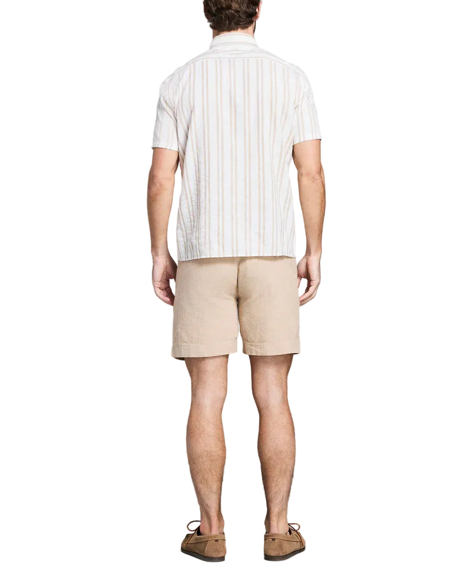 SS TEXTURED DOBBY STRIPE CONTRAST TREME