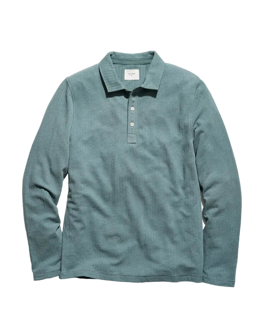 LS HERRINGBONE POLO
