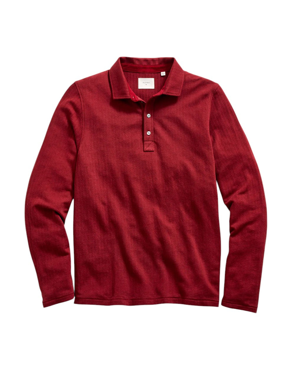 LS HERRINGBONE POLO
