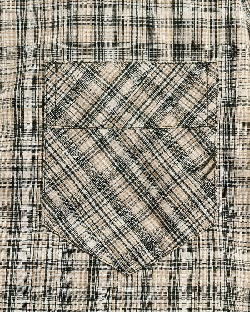 MICRO-MADRAS PLAID JOHN SHIRT