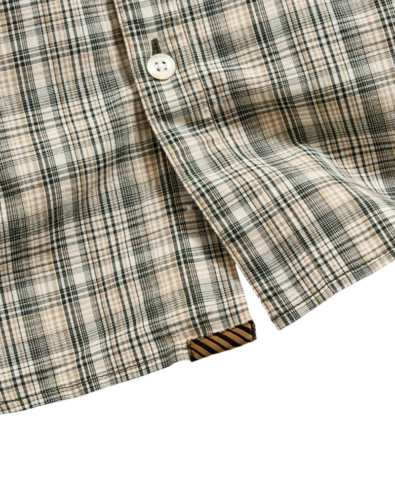 MICRO-MADRAS PLAID JOHN SHIRT