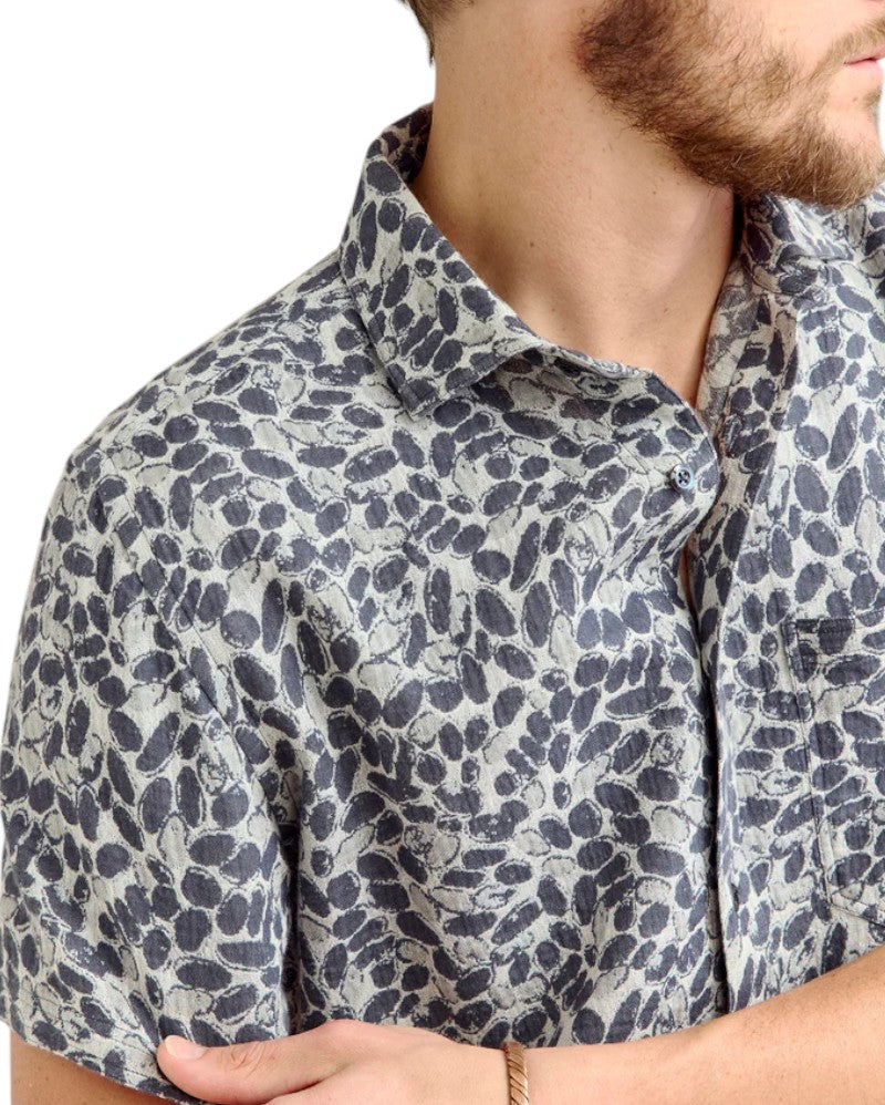 SS PEBBLE JACQUARD TREME SHIRT