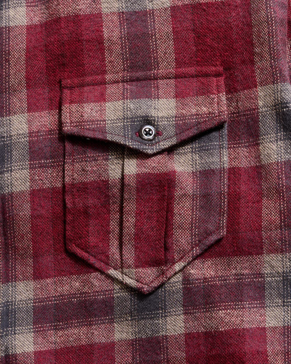 BRUSHED BOLD PLAID SCOUT SHIRT - L.E. & Chalk