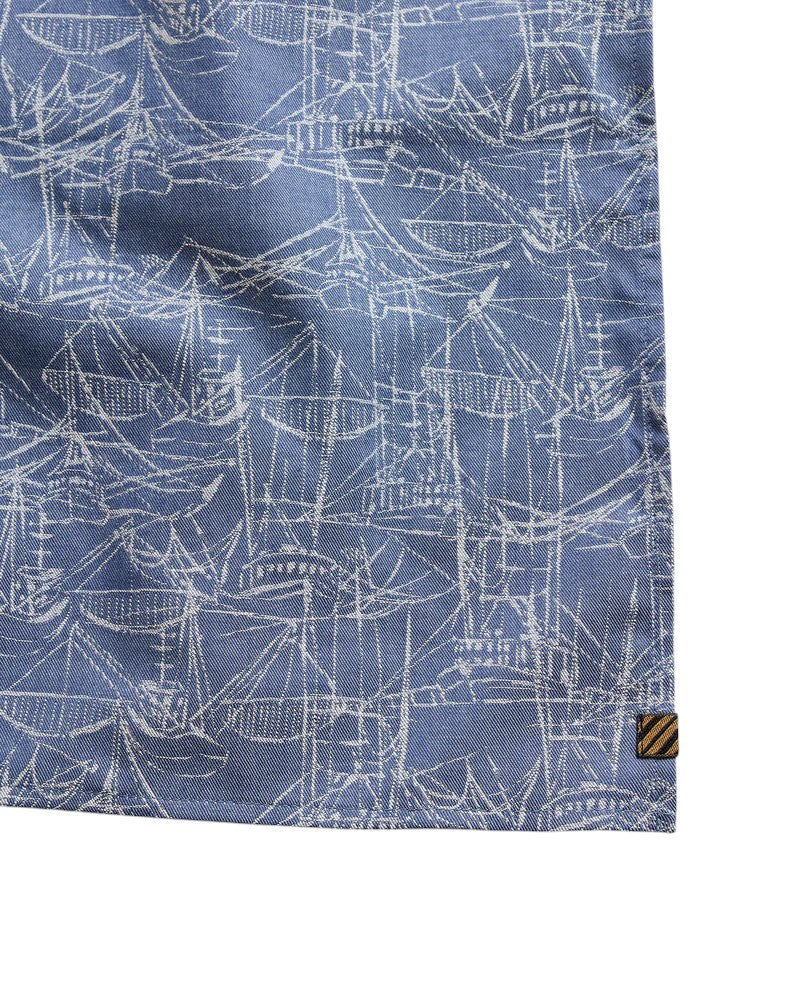 MELANGE SHRIMP BOAT BANDANA