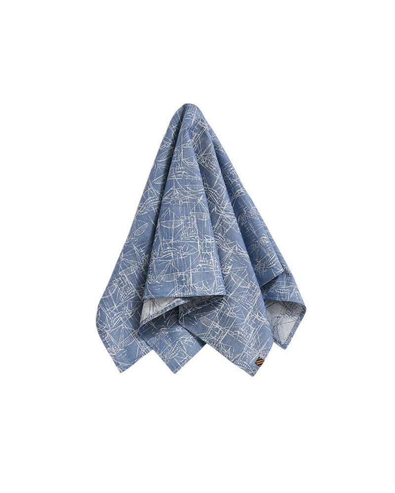 MELANGE SHRIMP BOAT BANDANA