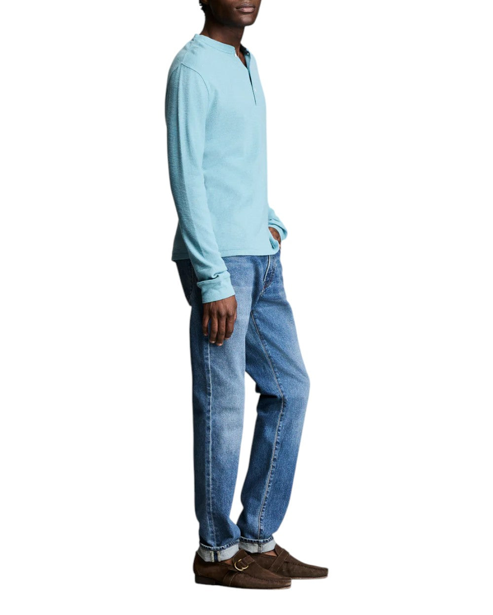 SLUB TUCK HENLEY