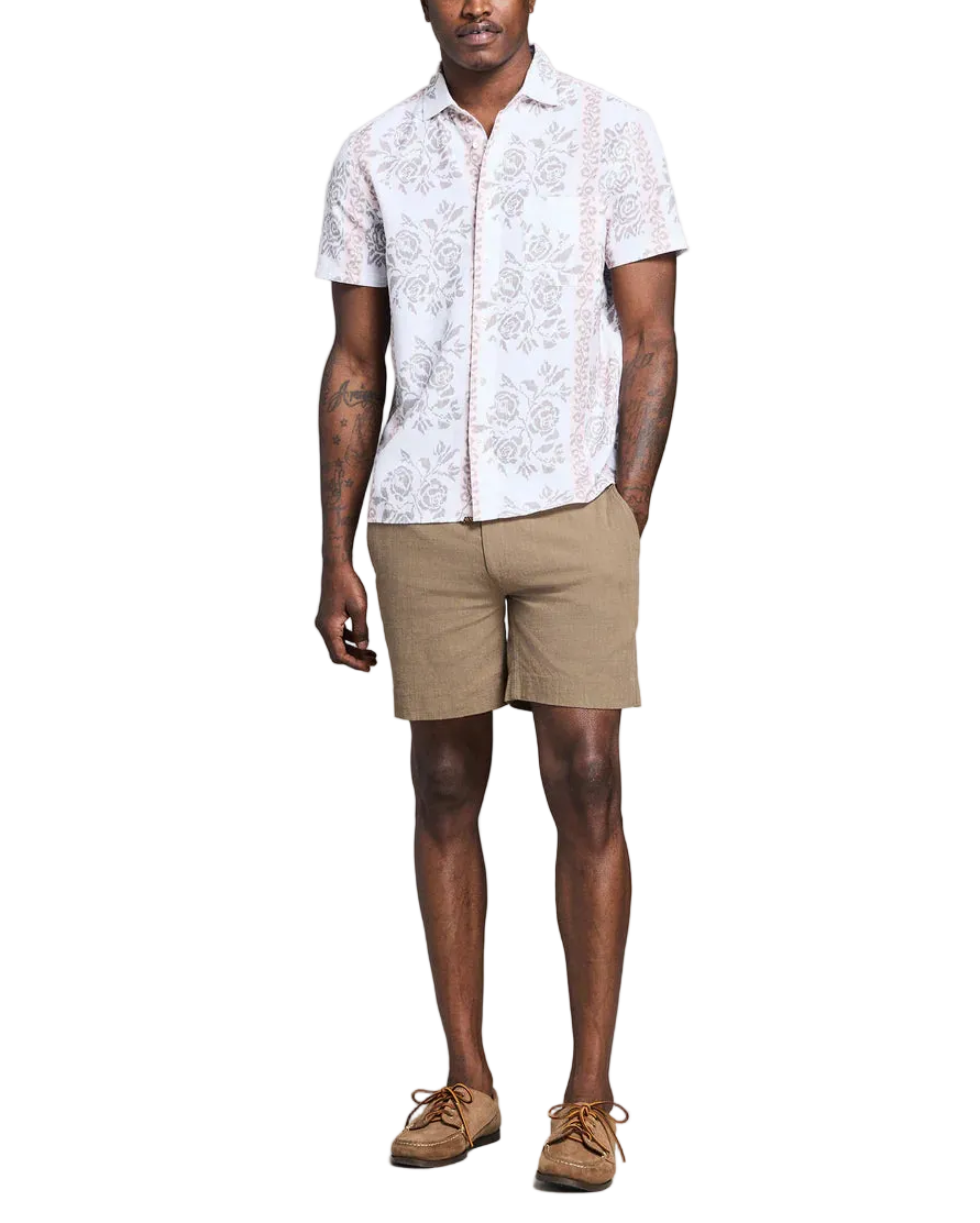 SS TEXTURAL TROPICAL ROSES TREME SHIRT