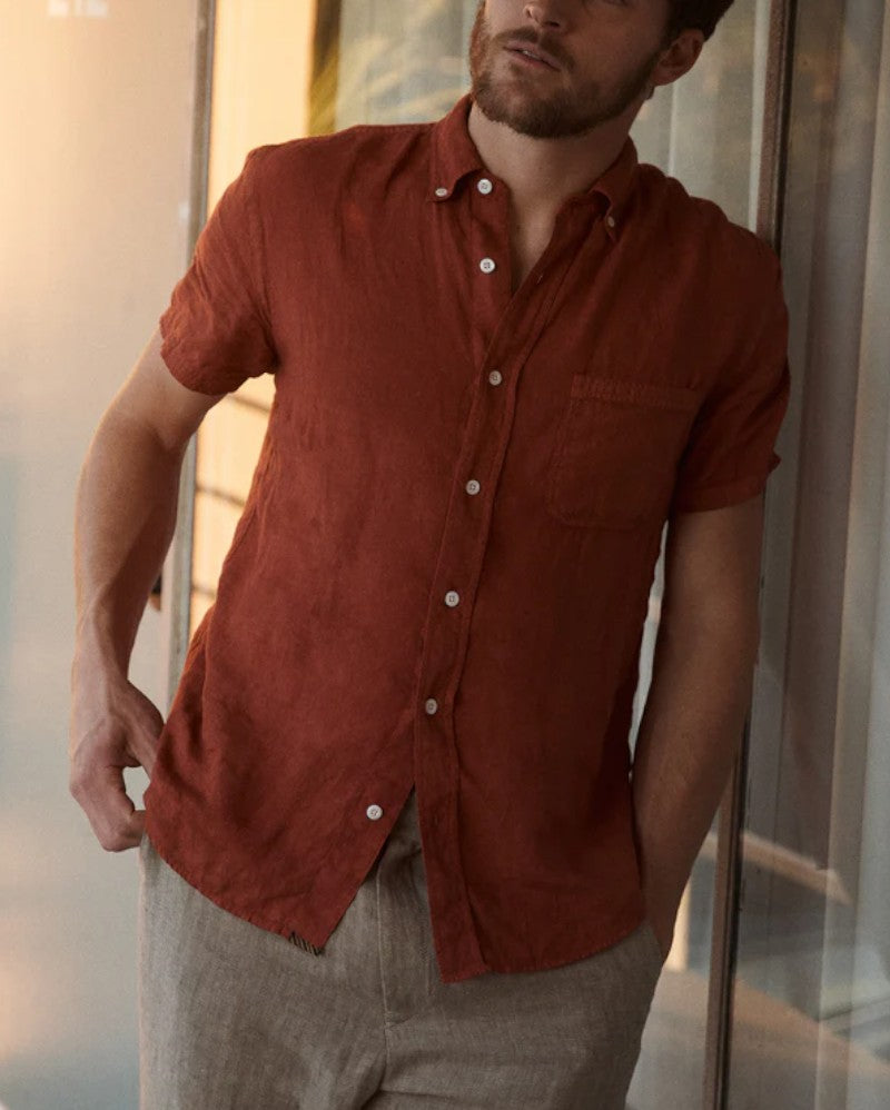 SS LINEN TUSCUMBIA SHIRT