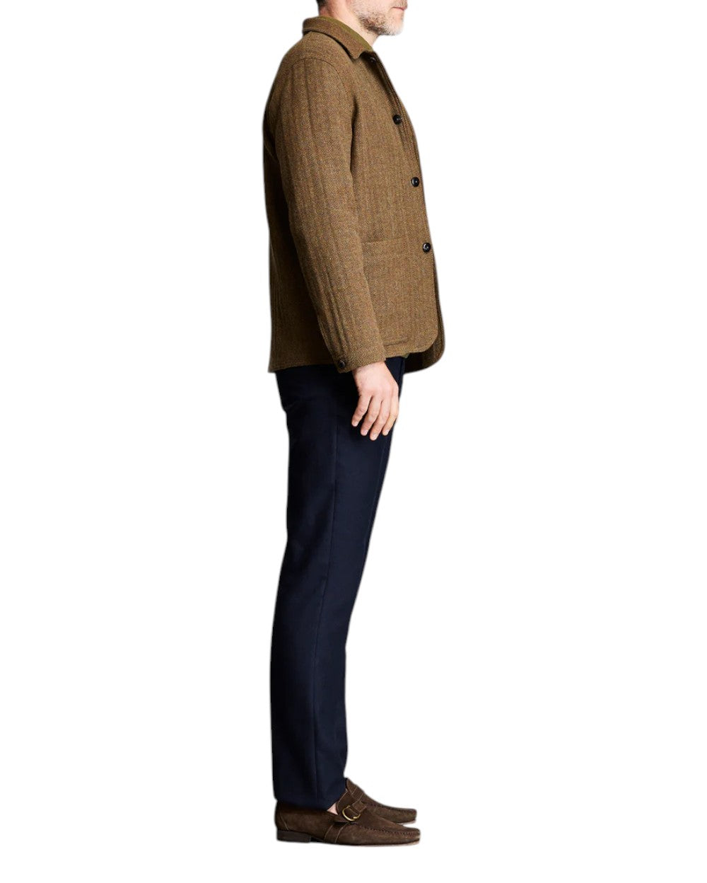 WOOL HERRINGBONE CHORE COAT