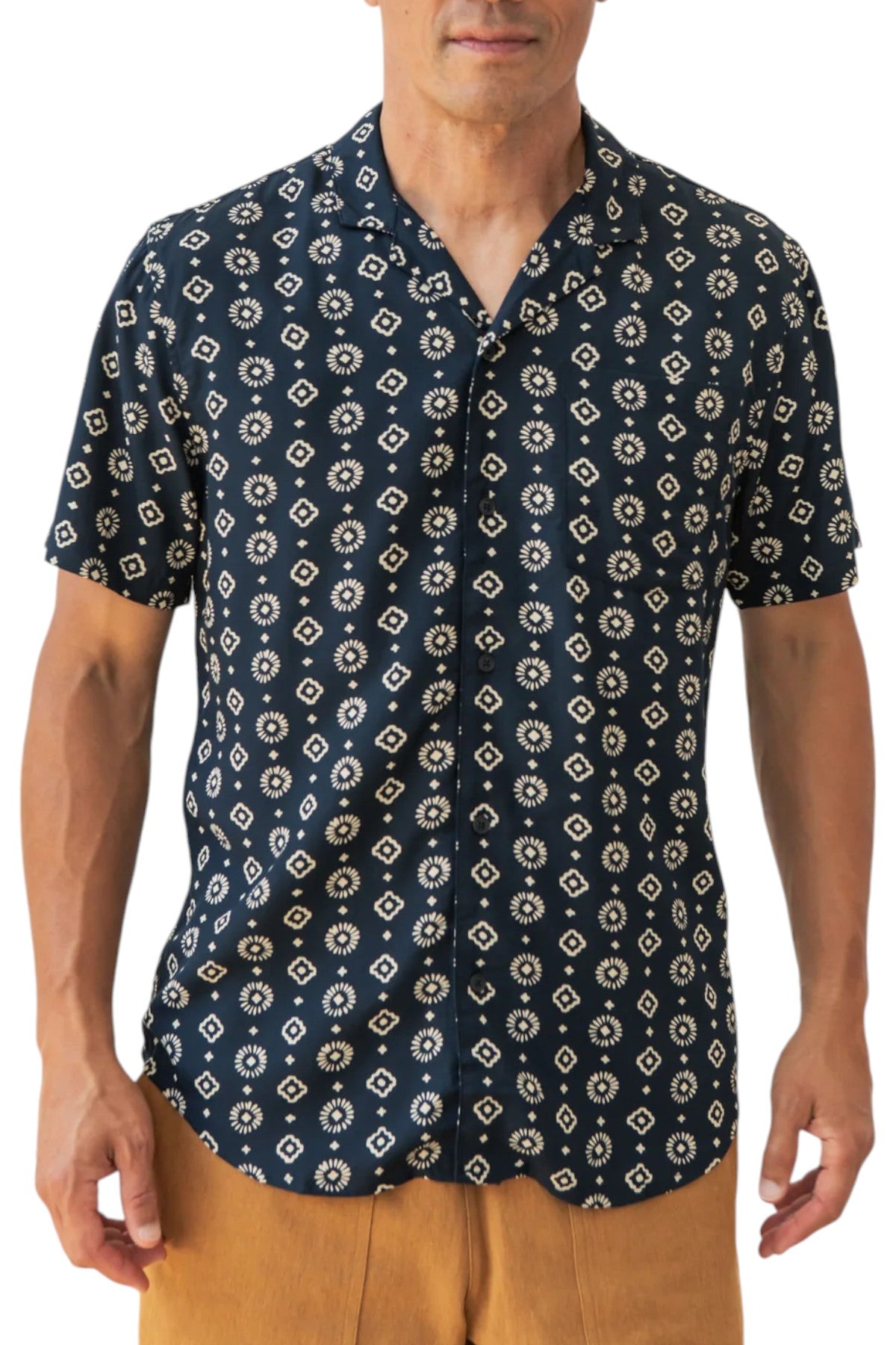 COLLINS SLIM SHIRT - L.E. & Chalk