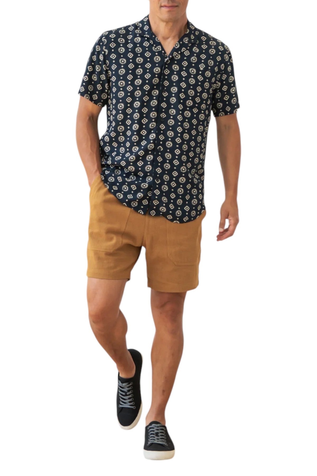COLLINS SLIM SHIRT - L.E. & Chalk