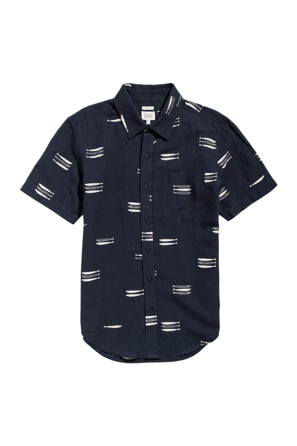 HARBOR SLIM SHIRT - L.E. & Chalk