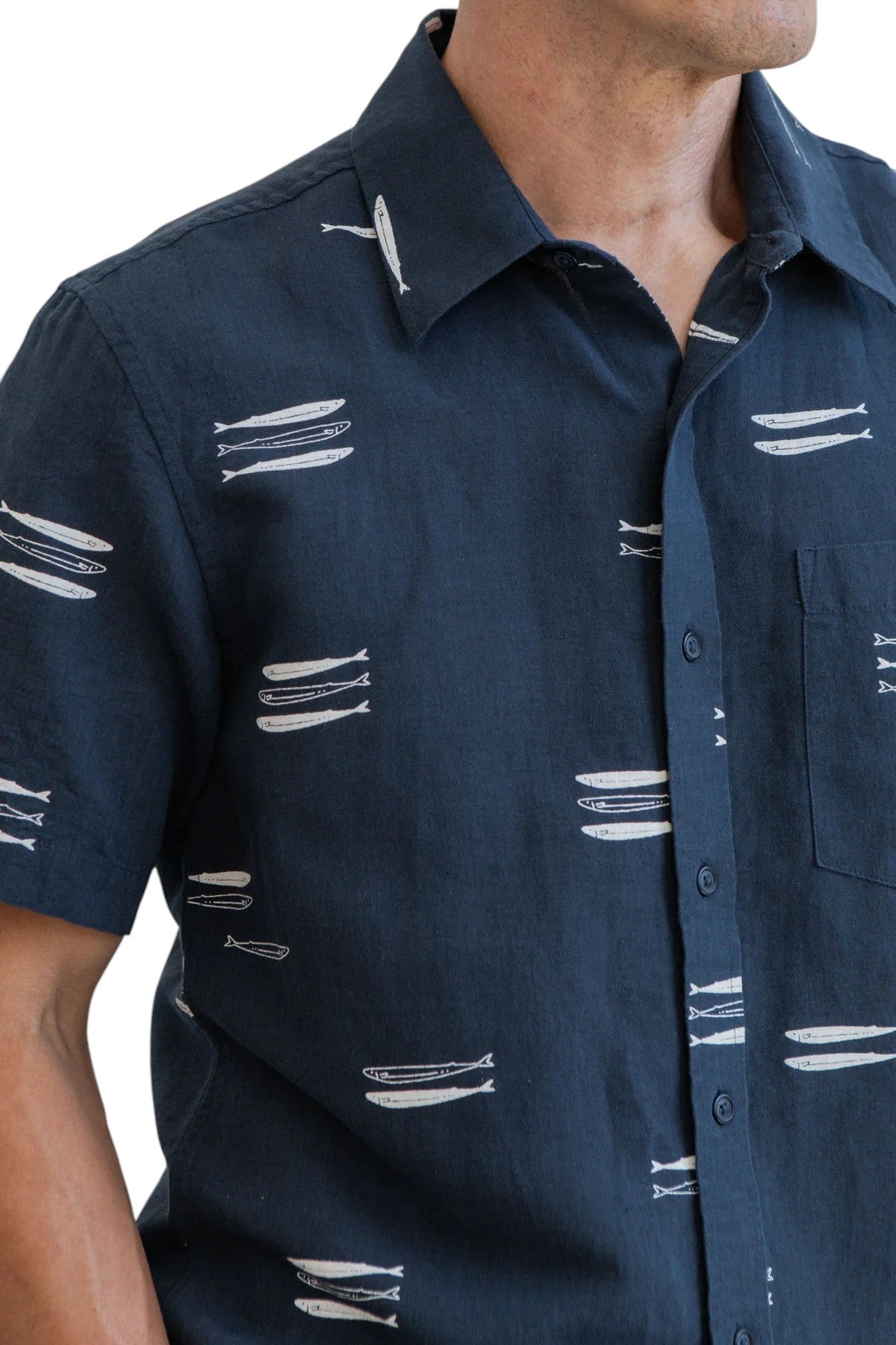 HARBOR SLIM SHIRT - L.E. & Chalk