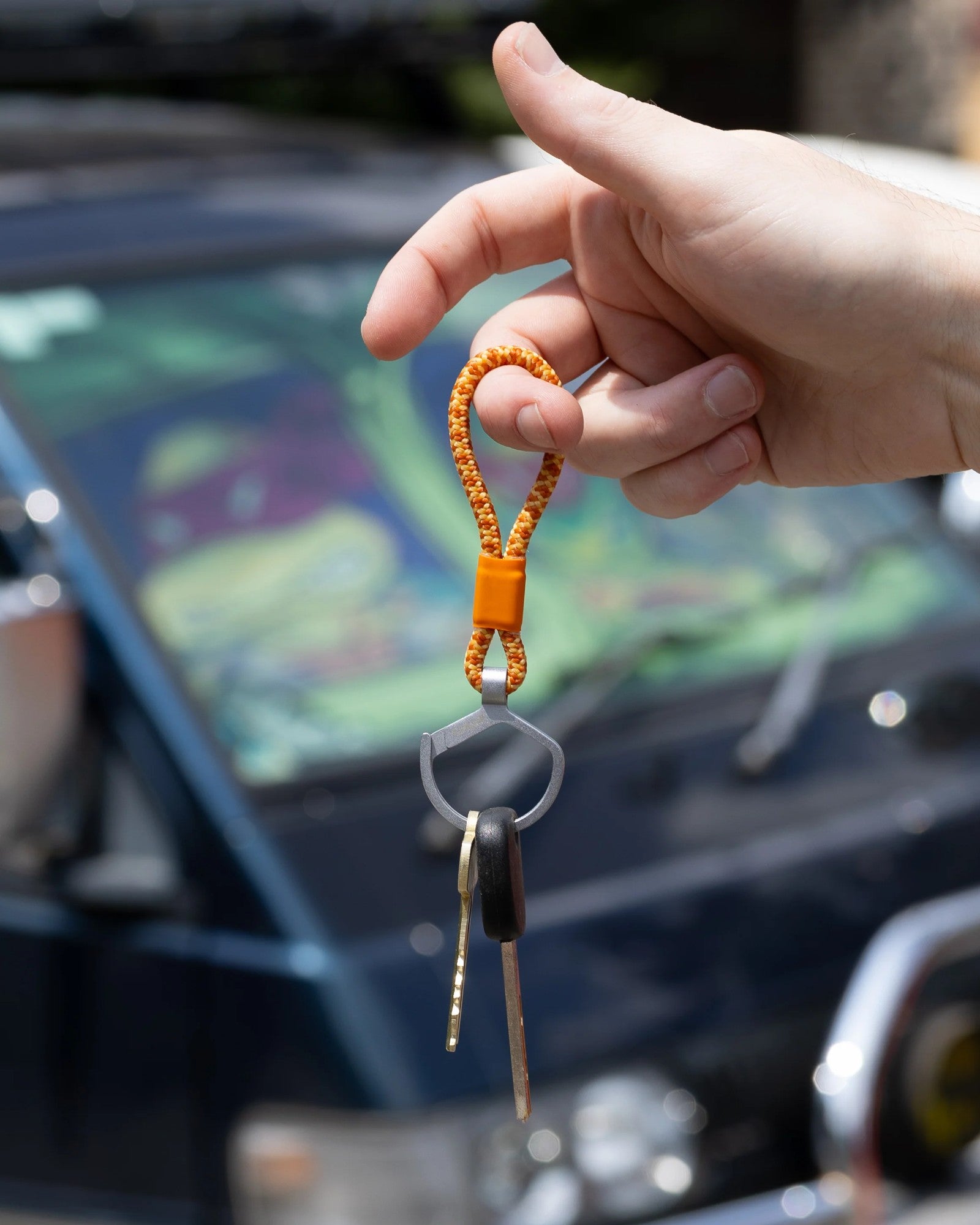 ROPE SPLIT RING - L.E. & Chalk