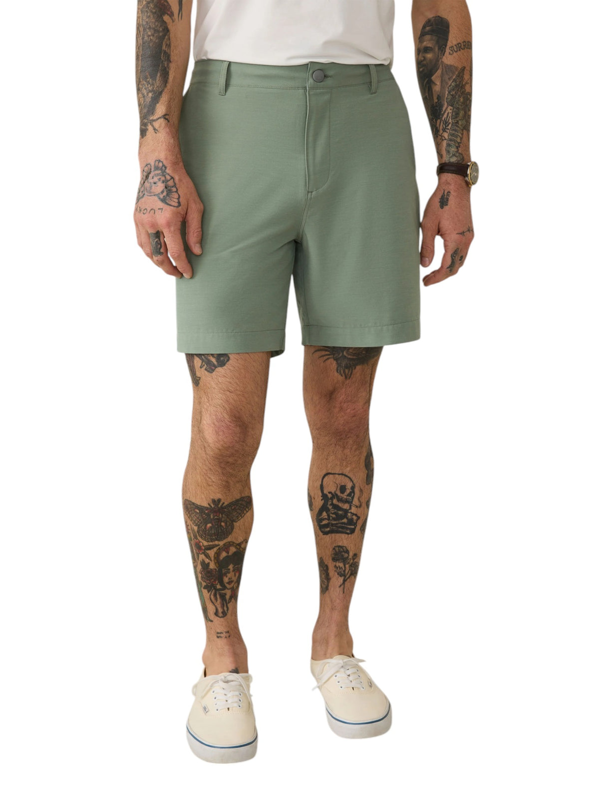 ALL DAY SHORTS 2.0 7" - L.E. & Chalk