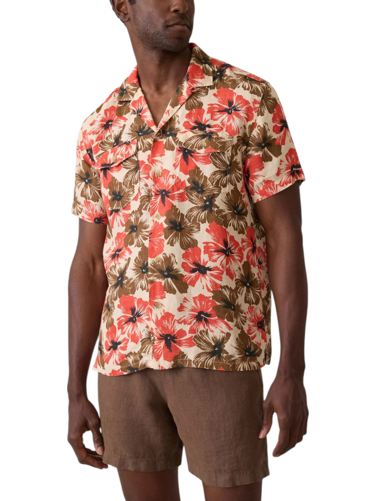 SS RESERVE BASQUE CAMP SHIRT - L.E. & Chalk