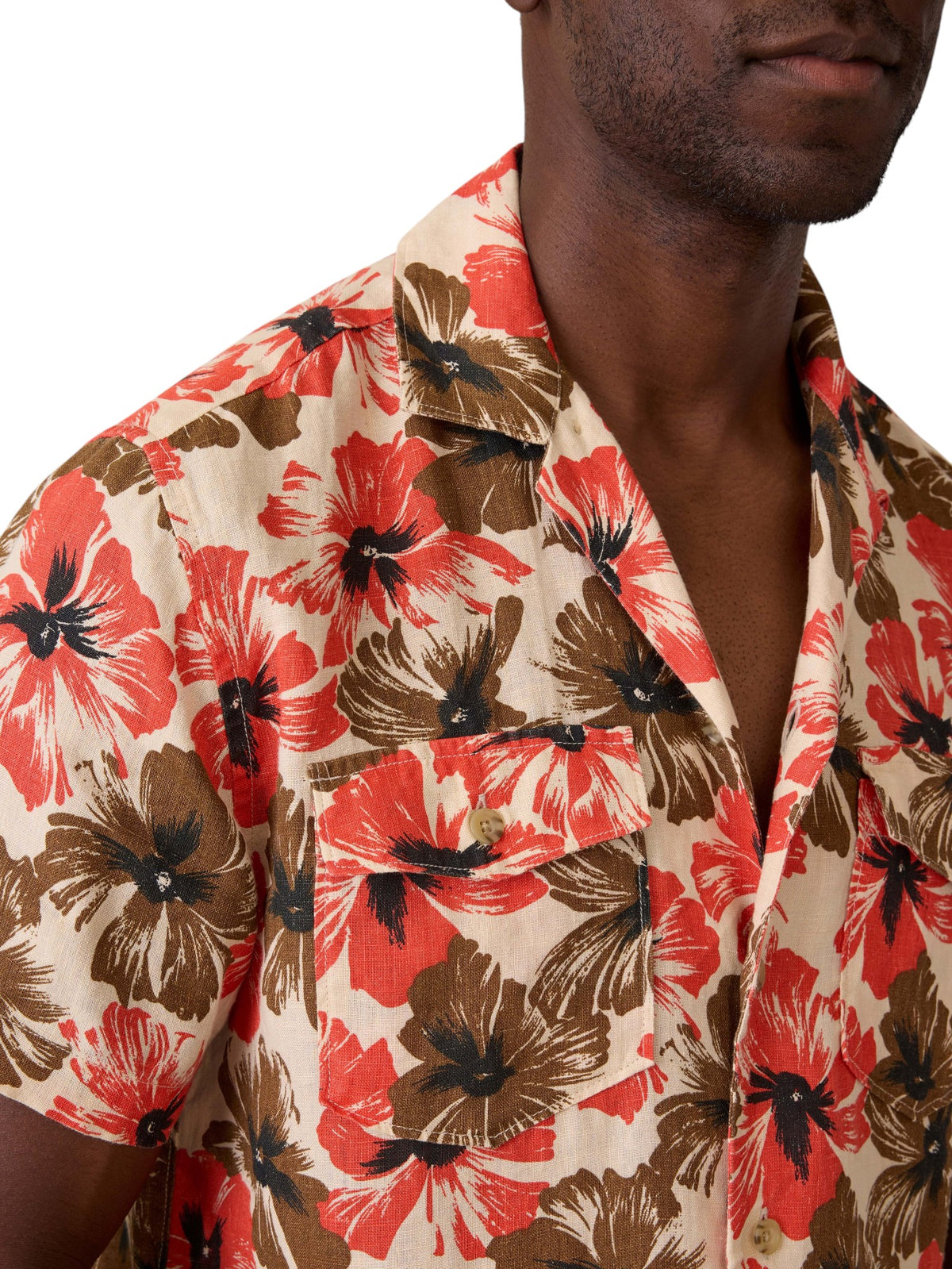 SS RESERVE BASQUE CAMP SHIRT - L.E. & Chalk