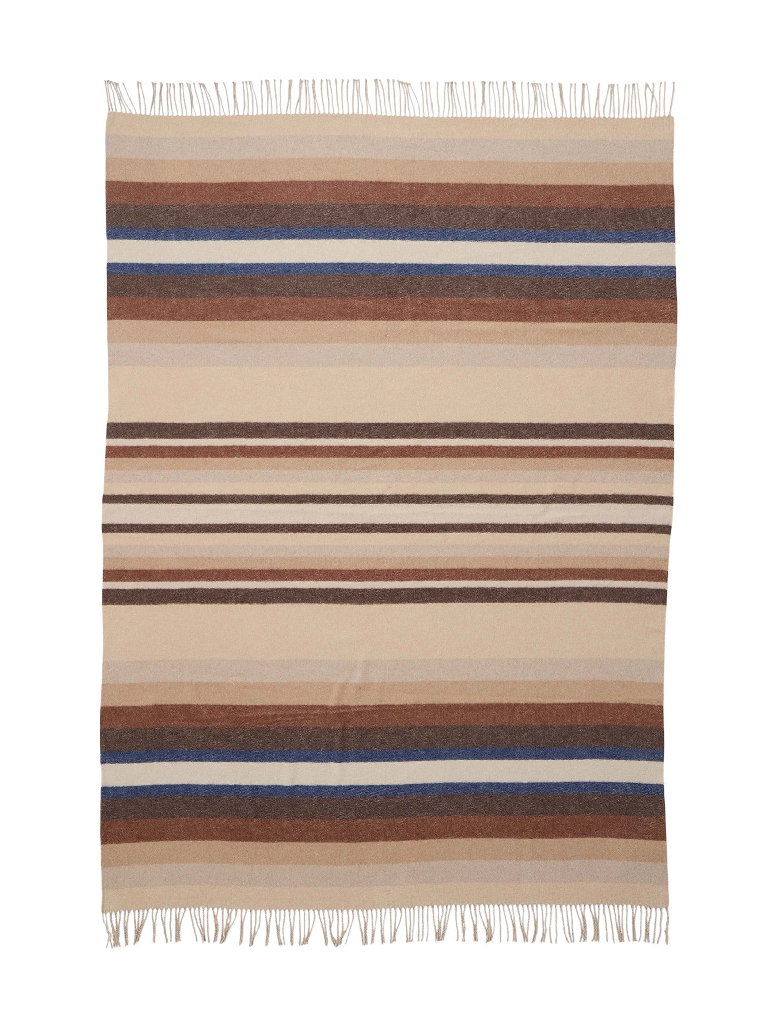 BRUSHED RECYCLED COTTON BLANKET