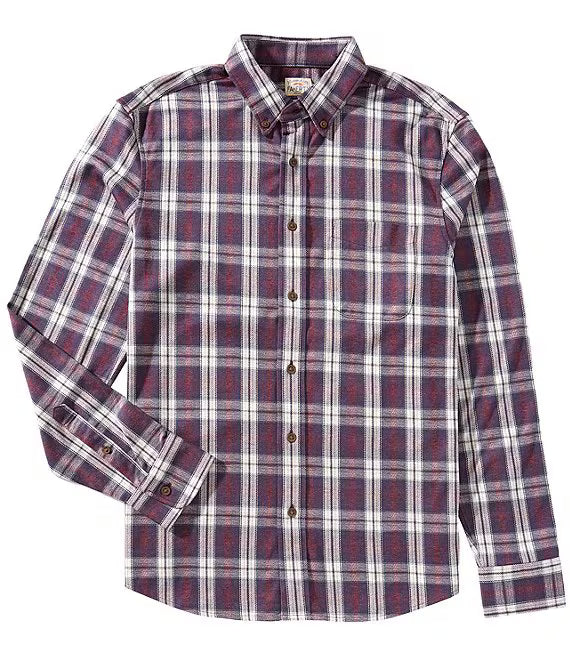COASTLINE KNIT SHIRT - L.E. & Chalk