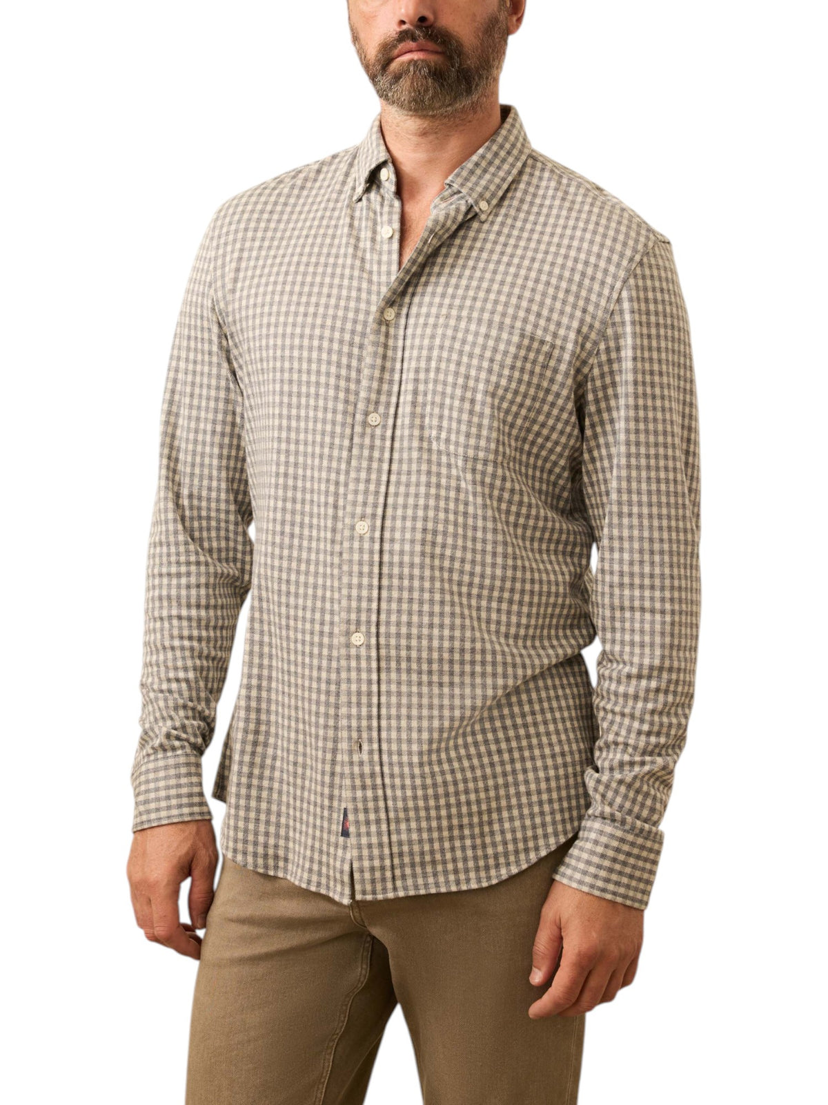 COASTLINE KNIT SHIRT - L.E. & Chalk