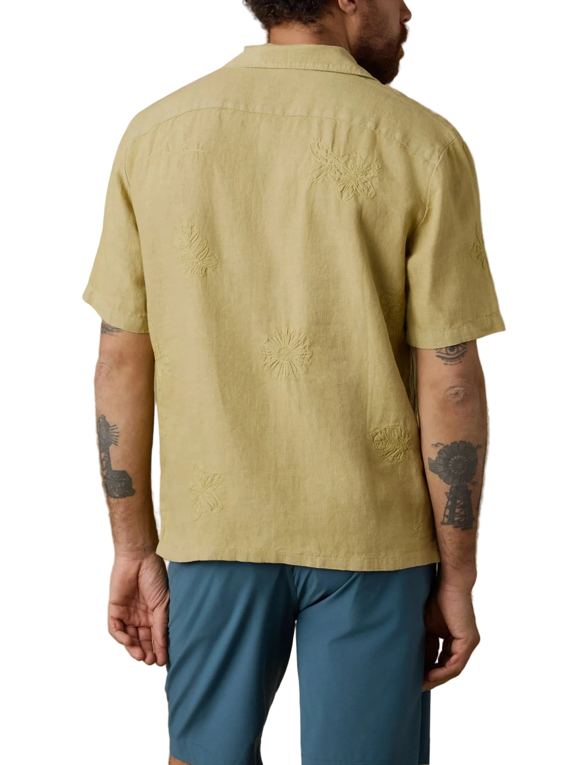 SS EMBROIDERED SHIRT