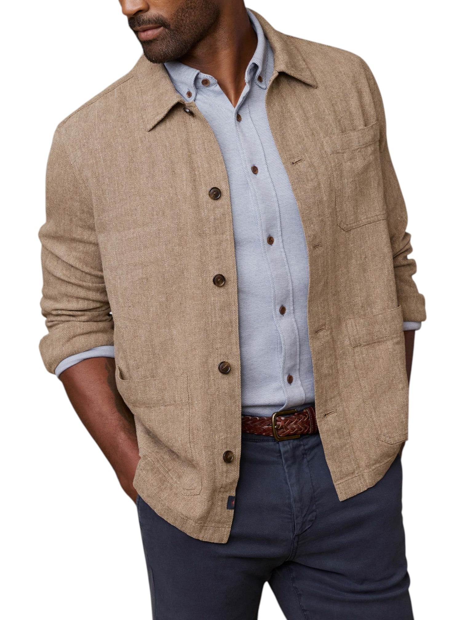 HERRINGBONE STUDIO JACKET