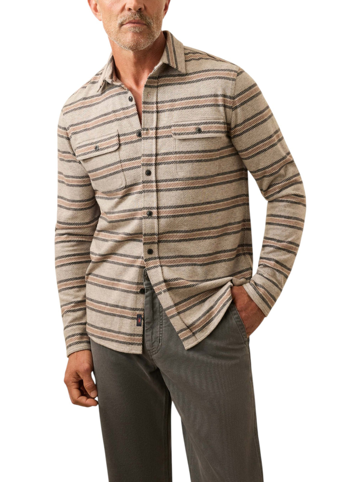LEGEND SWEATER SHIRT - L.E. & Chalk