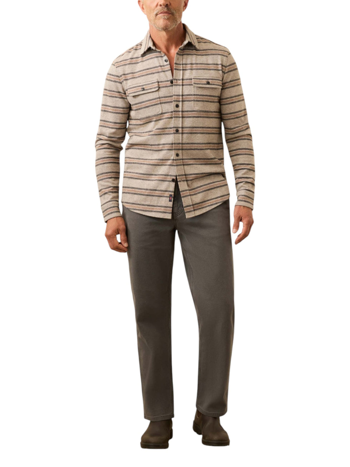 LEGEND SWEATER SHIRT - L.E. & Chalk