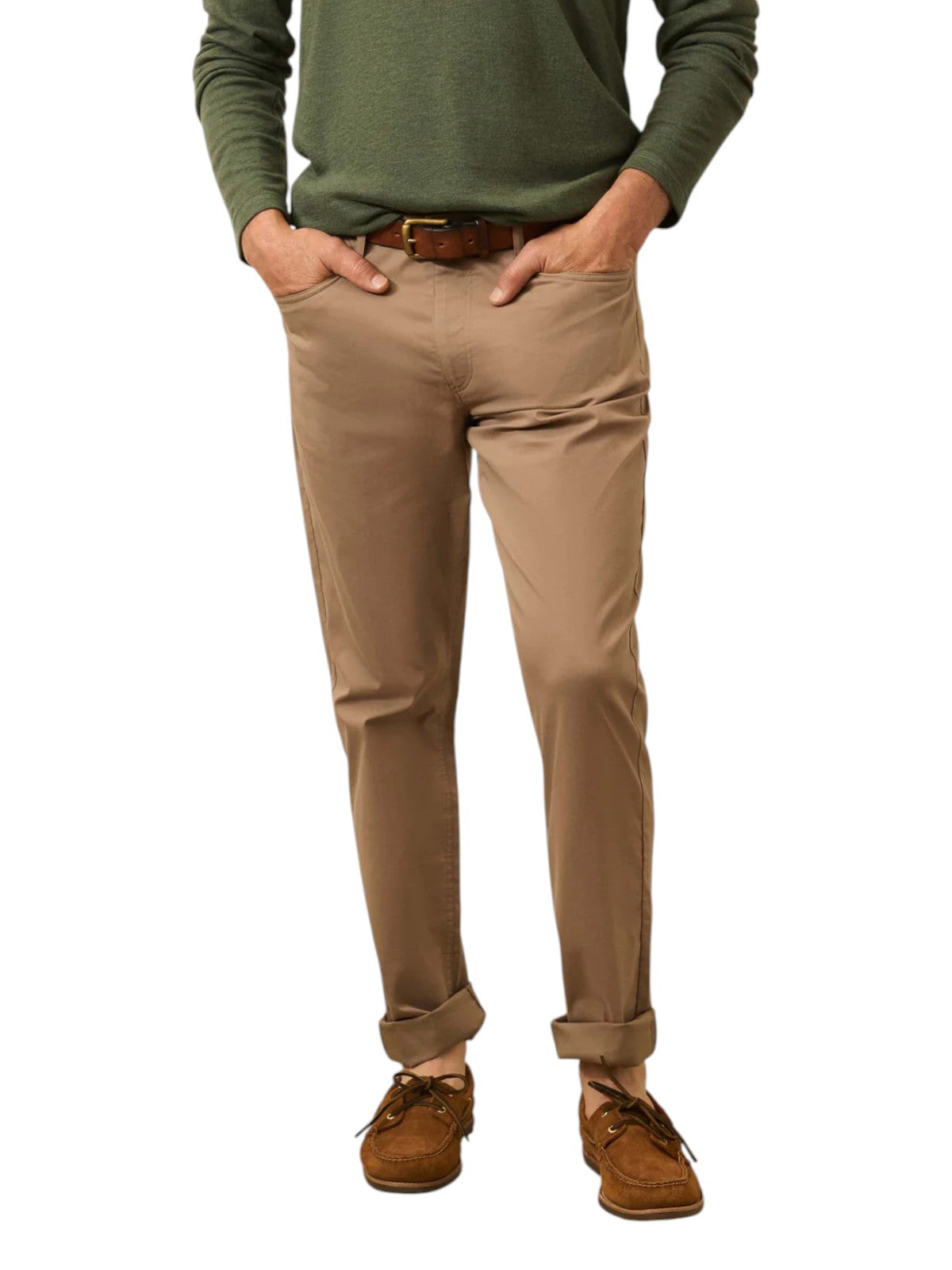 MOVEMENT 5 POCKET PANT - L.E. & Chalk
