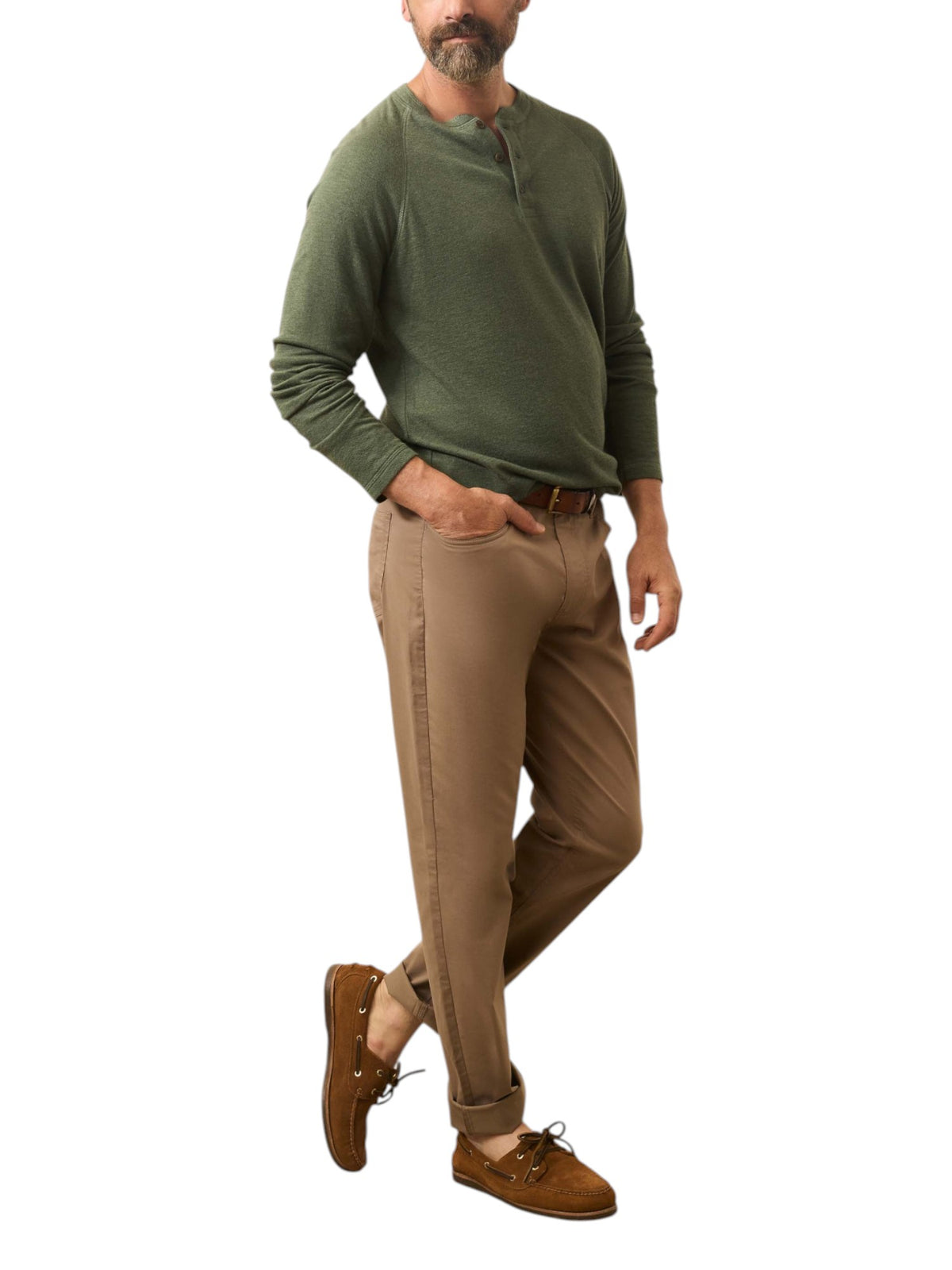 MOVEMENT 5 POCKET PANT - L.E. & Chalk