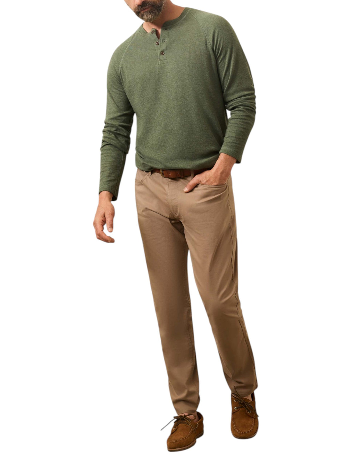 MOVEMENT 5 POCKET PANT - L.E. & Chalk