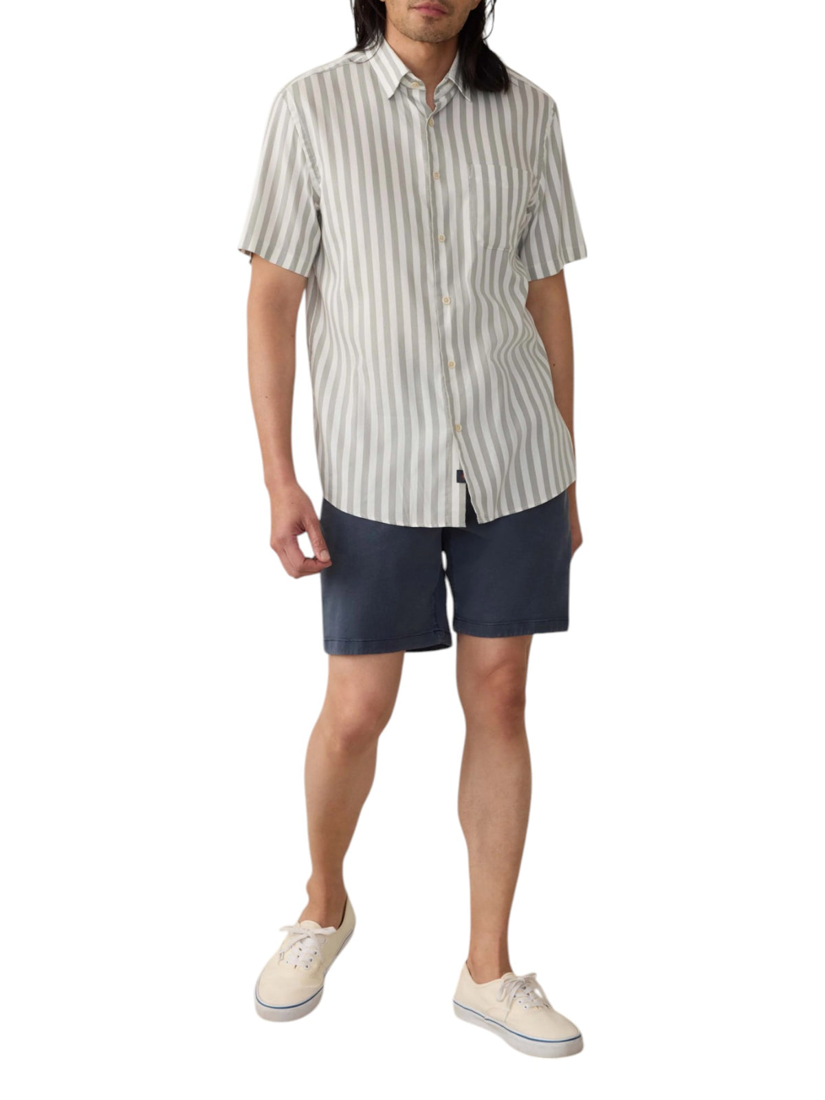 SS MOVEMENT MONTERREY SHIRT - L.E. & Chalk