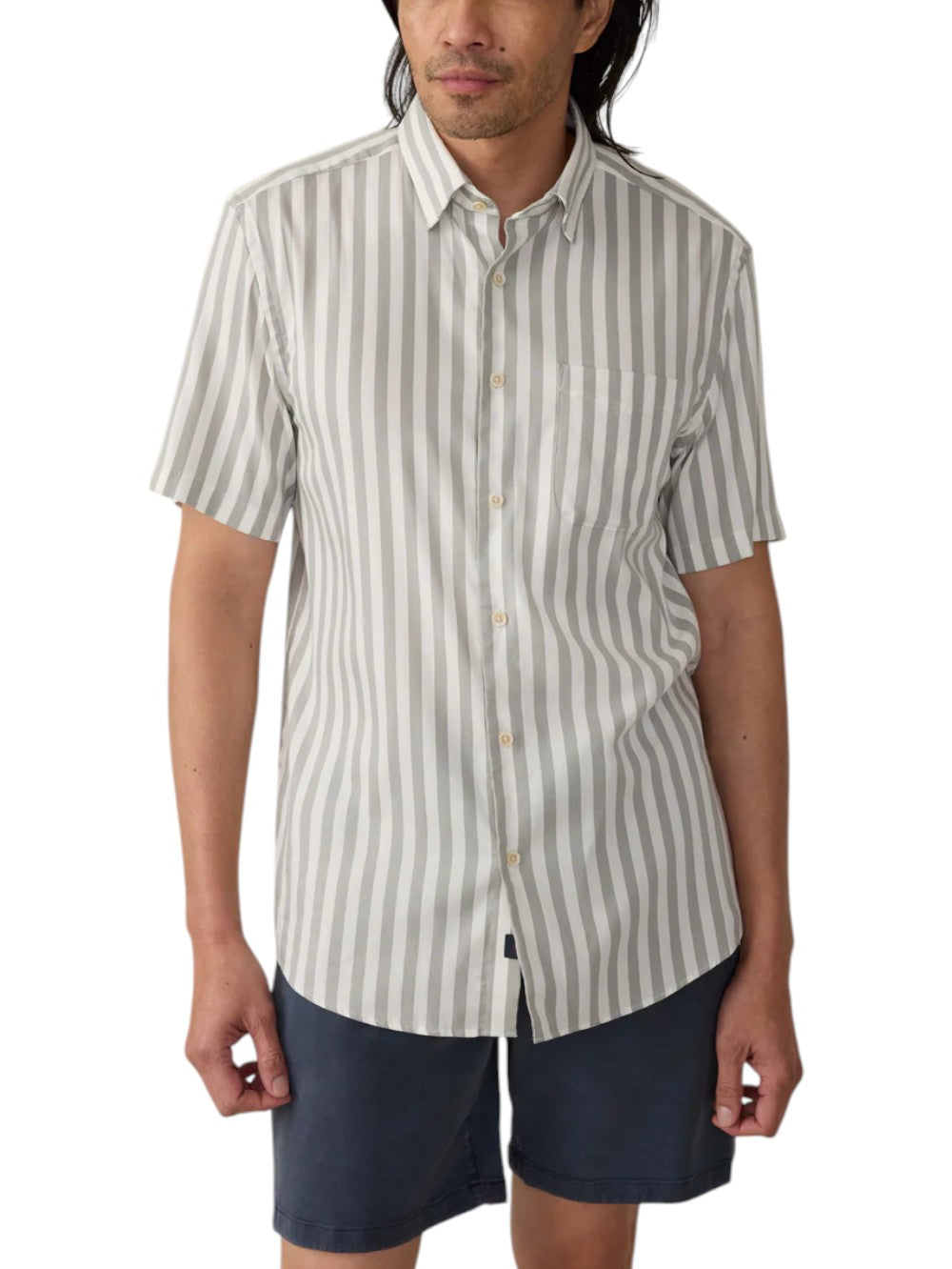 SS MOVEMENT MONTERREY SHIRT - L.E. & Chalk
