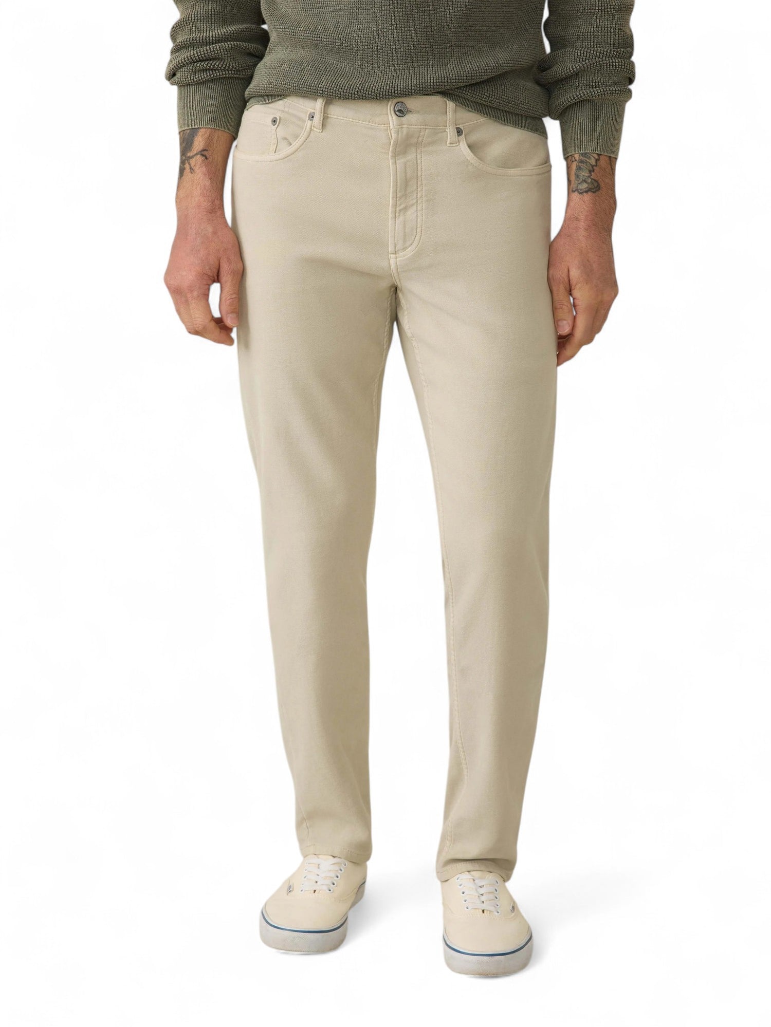 STRETCH TERRY 5 POCKET PANT