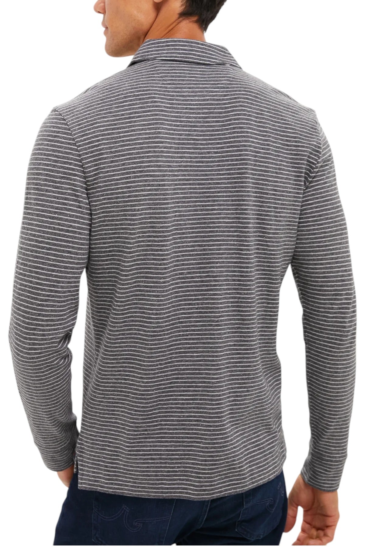 LS SUNWASHED TSHIRT POLO - L.E. & Chalk