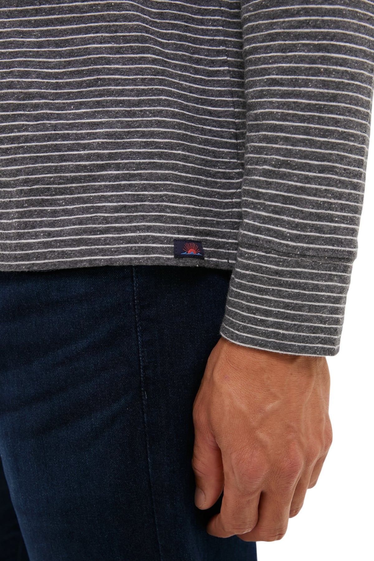 LS SUNWASHED TSHIRT POLO - L.E. & Chalk