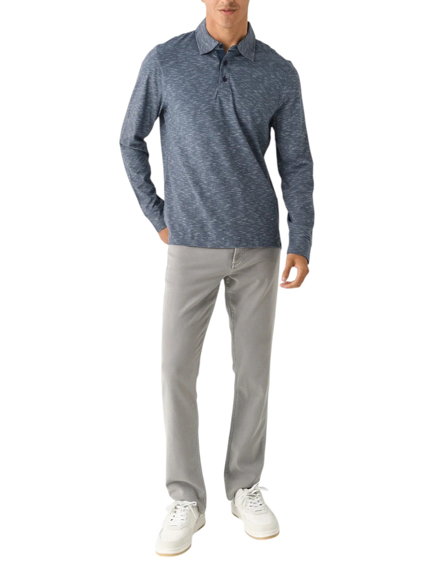 LS SUNWASHED TSHIRT POLO