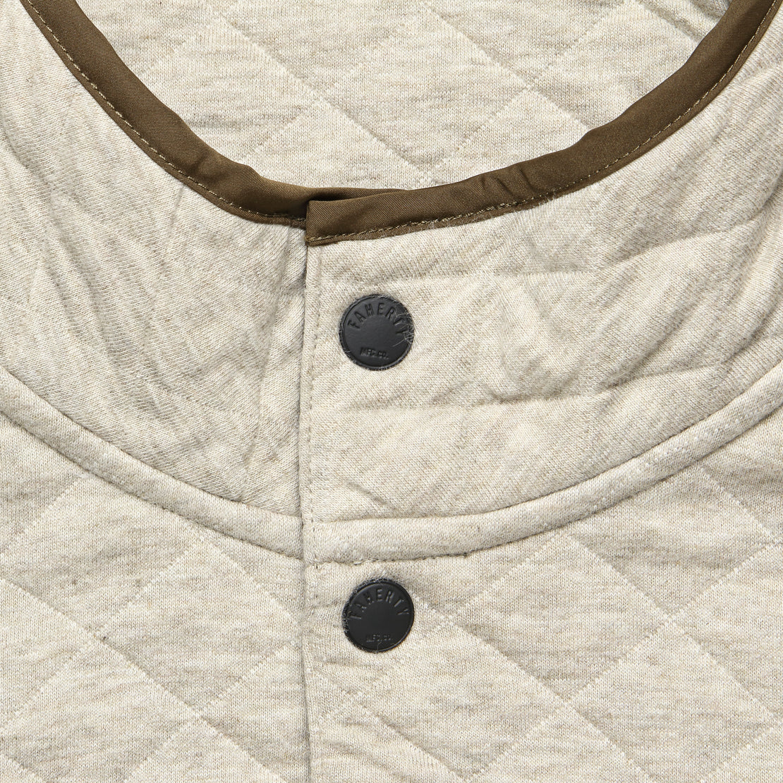 EPIC QUILTED FLEECE PULLOVER