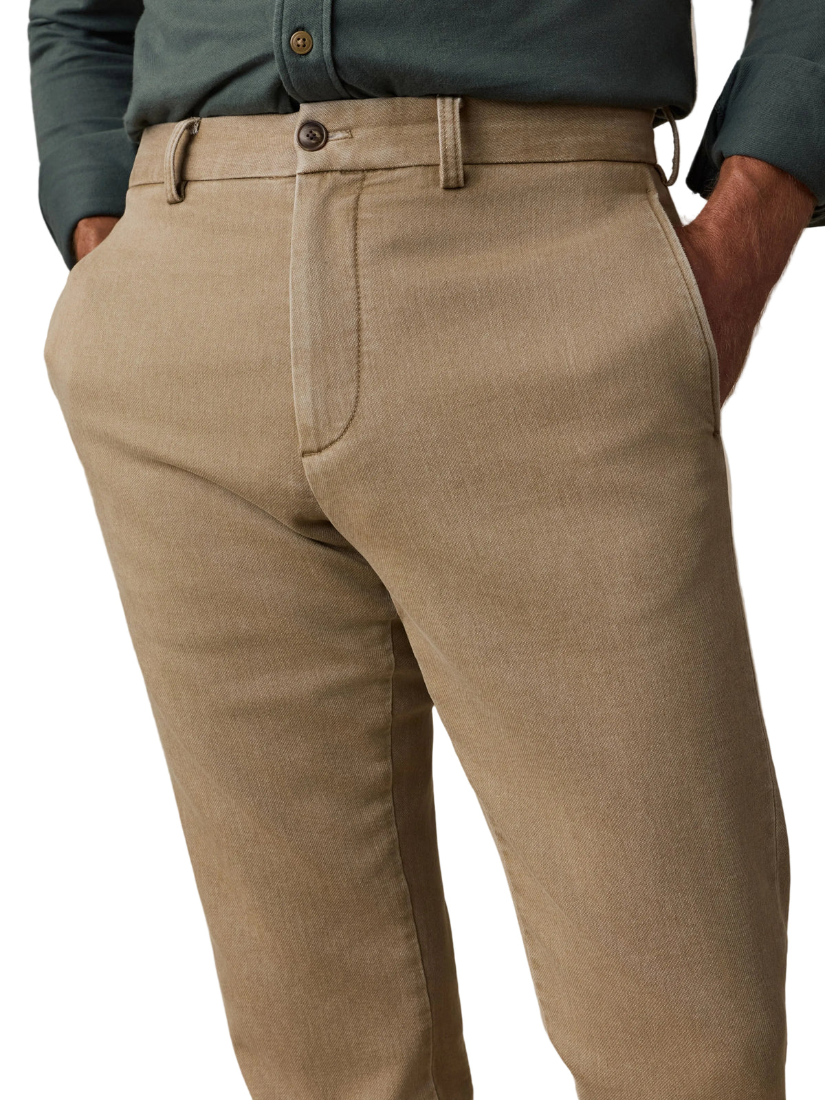 STRETCH TERRY TROUSER