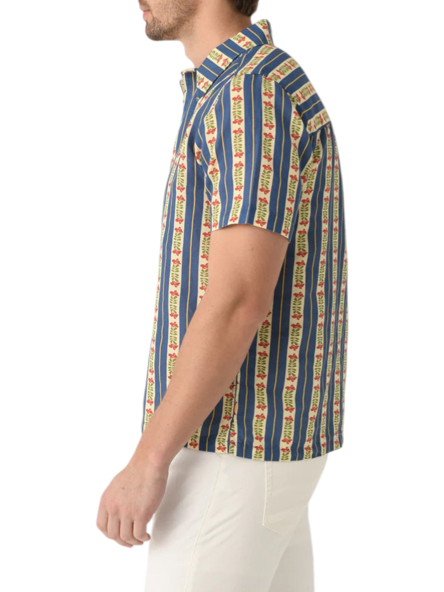 BUSEY FLORAL STRIPE SHIRT