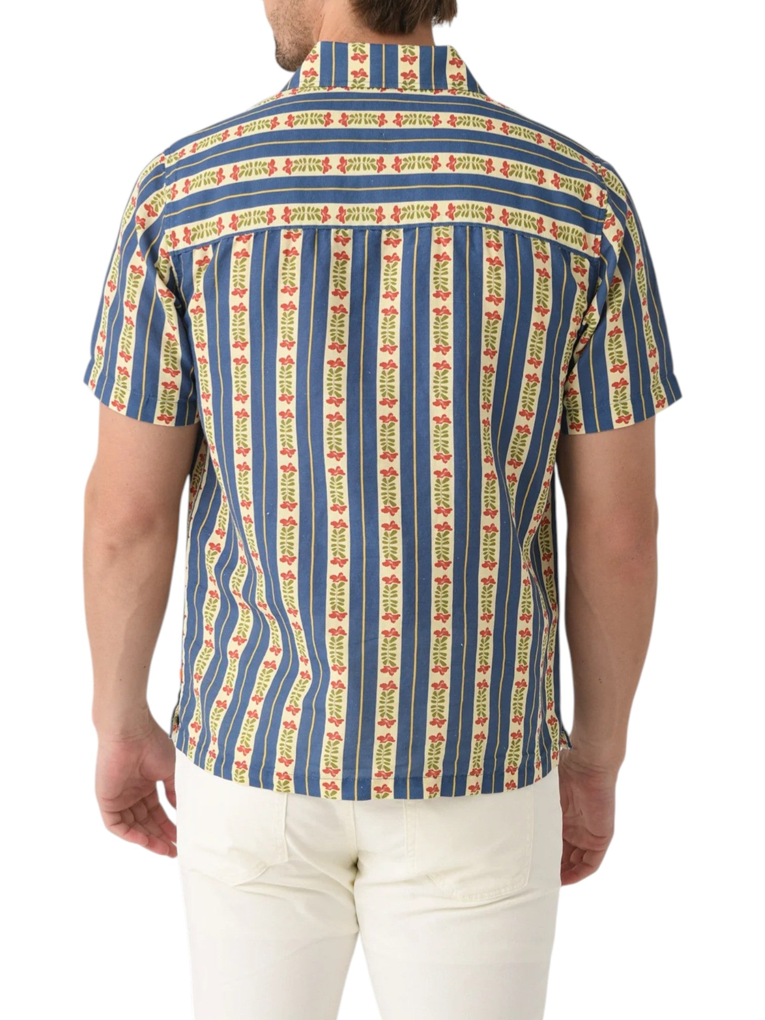BUSEY FLORAL STRIPE SHIRT
